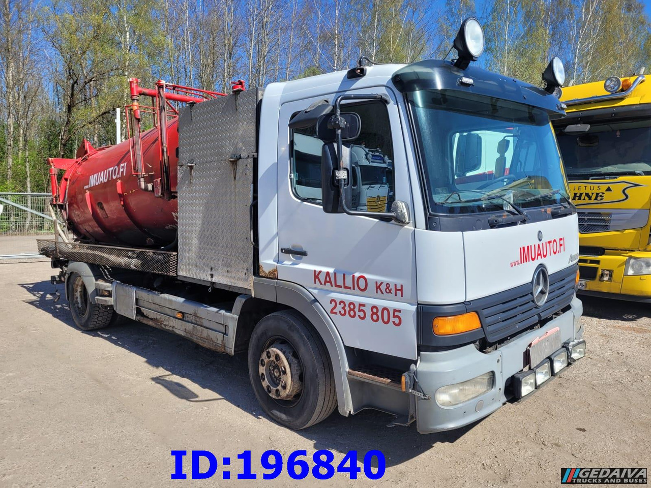 MERCEDES-BENZ Atego 1223 Manual + 7.3m3 - 유조트럭 : 사진 4 MERCEDES-BENZ Atego 1223 Manual + 7.3m3 - 유조트럭 : 사진 4