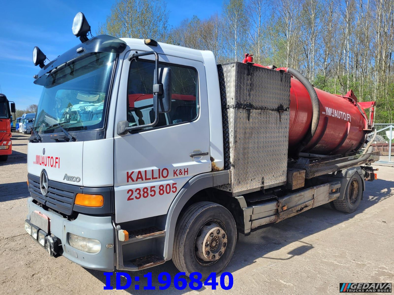 MERCEDES-BENZ Atego 1223 Manual + 7.3m3 - 유조트럭 : 사진 1 MERCEDES-BENZ Atego 1223 Manual + 7.3m3 - 유조트럭 : 사진 1