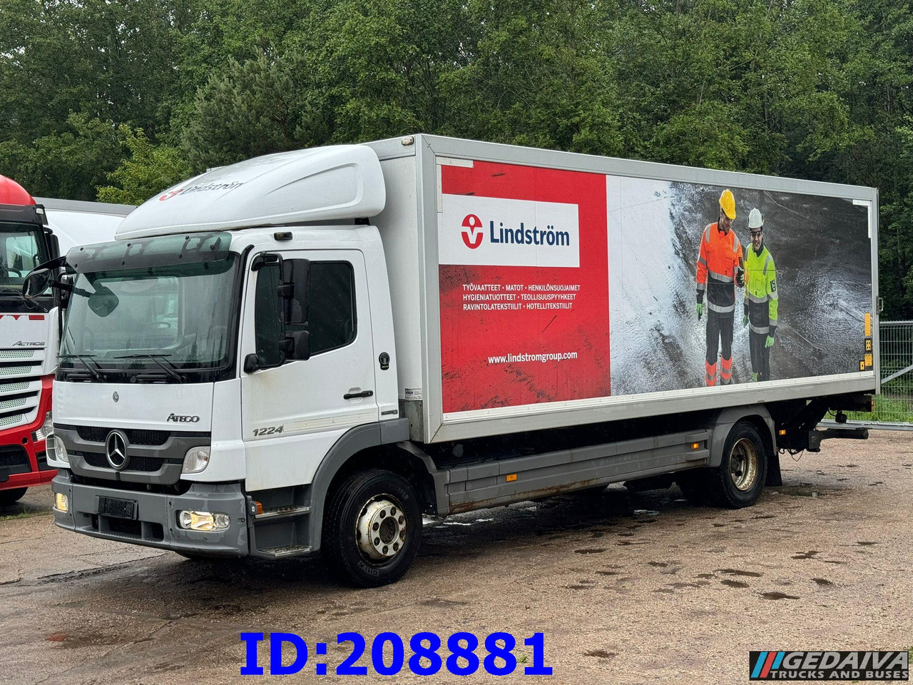 MERCEDES-BENZ Atego 1224 - 박스 트럭 : 사진 1 MERCEDES-BENZ Atego 1224 - 박스 트럭 : 사진 1