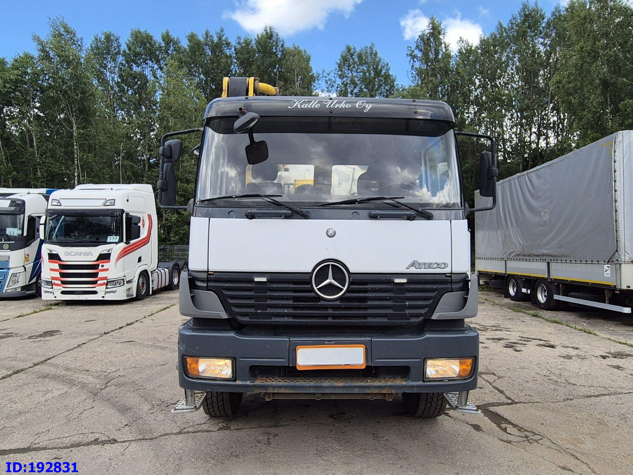 MERCEDES-BENZ Atego 2628 6x4 Schwing 17m 9m3 - 콘크리트 펌프 트럭 : 사진 2 MERCEDES-BENZ Atego 2628 6x4 Schwing 17m 9m3 - 콘크리트 펌프 트럭 : 사진 2