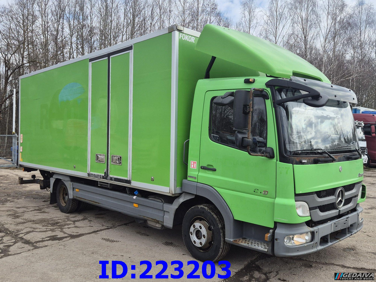 MERCEDES-BENZ Atego 818 4x2 Euro5 Manual - 박스 트럭 : 사진 4 MERCEDES-BENZ Atego 818 4x2 Euro5 Manual - 박스 트럭 : 사진 4
