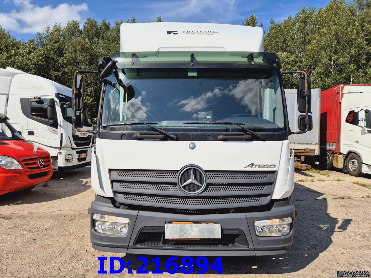 MERCEDES-BENZ Atego 818 Euro6 - 등온 트럭 : 사진 2 MERCEDES-BENZ Atego 818 Euro6 - 등온 트럭 : 사진 2