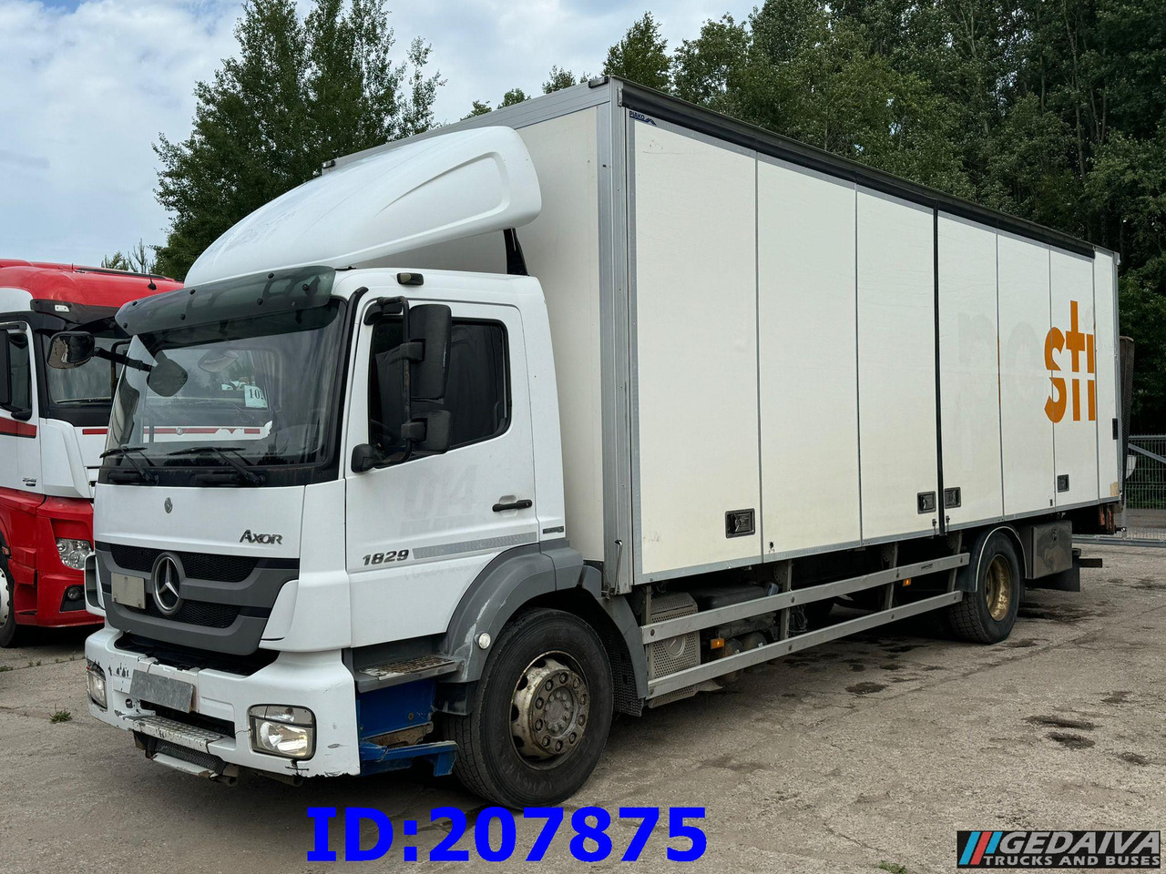 등온 트럭 MERCEDES-BENZ Axor 1829 - Euro5 - Manual : 사진 1