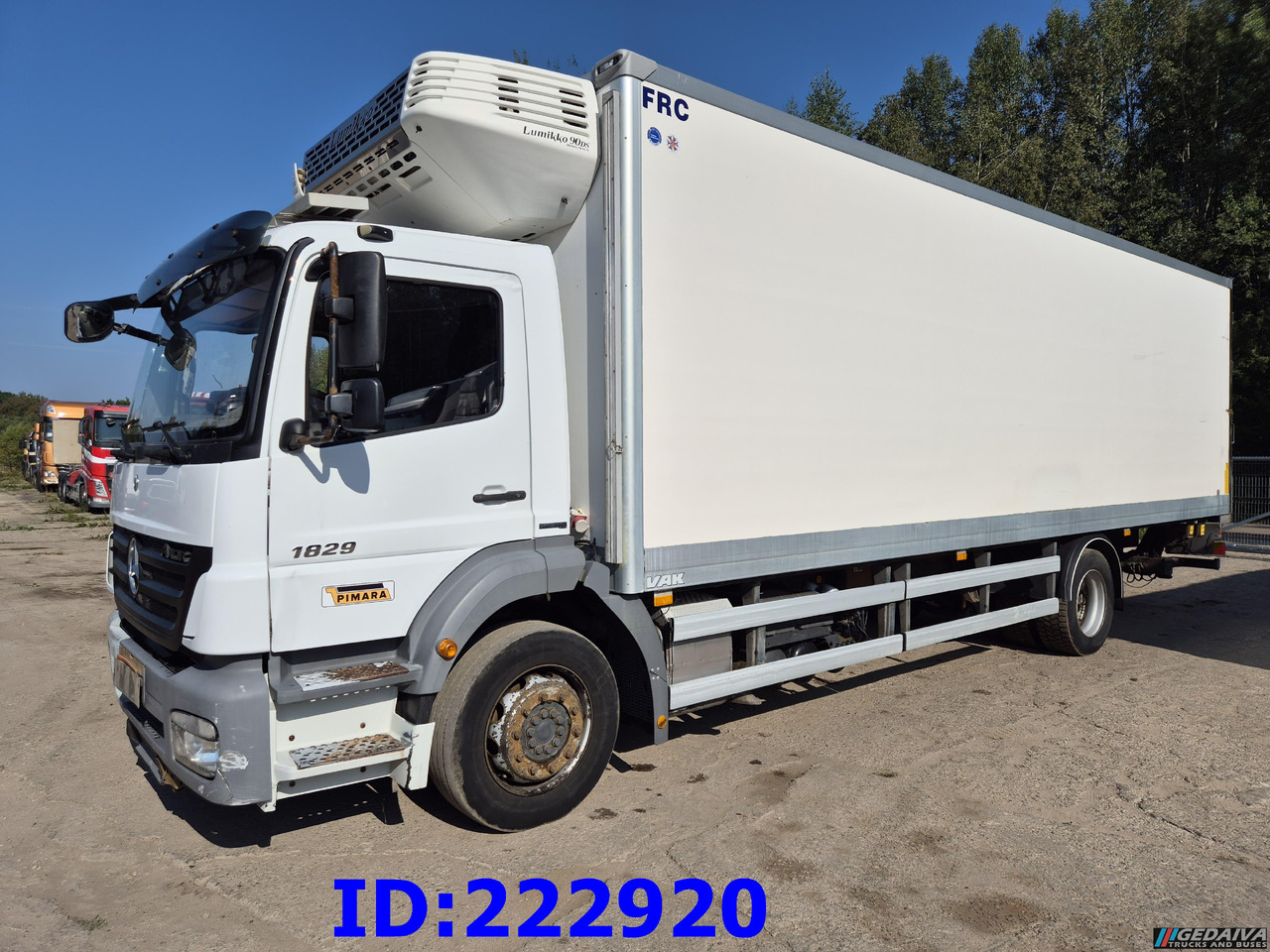 MERCEDES-BENZ Axor 1829 Manual + Tail lift - 냉동탑차 : 사진 1 MERCEDES-BENZ Axor 1829 Manual + Tail lift - 냉동탑차 : 사진 1
