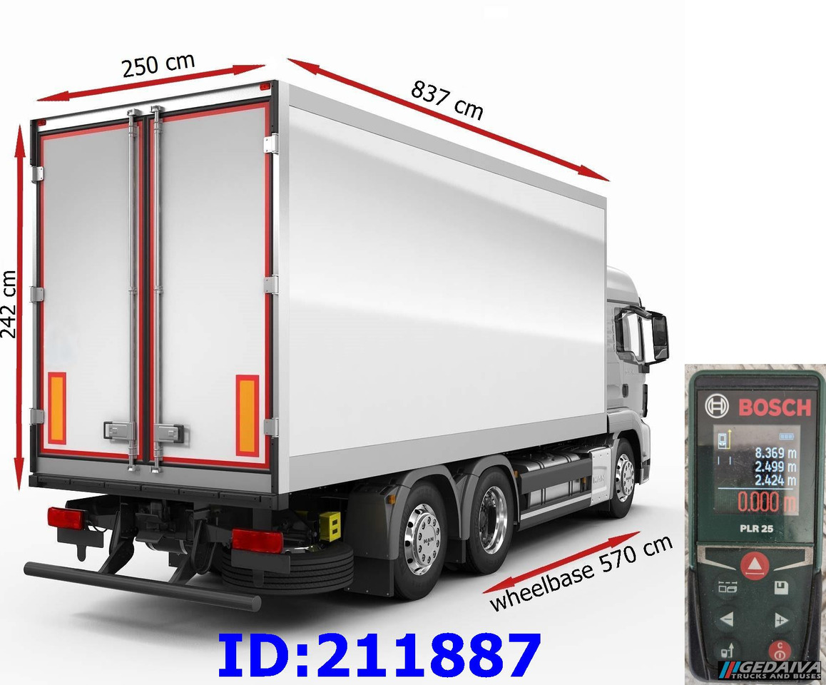 냉동탑차 MERCEDES-BENZ Axor 1833 - Manual : 사진 6