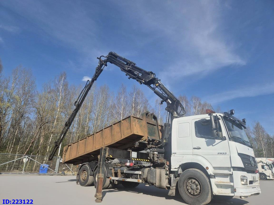 MERCEDES-BENZ Axor 2533 6x2 + Atlas 332.3E Crane - 덤프트럭 : 사진 4 MERCEDES-BENZ Axor 2533 6x2 + Atlas 332.3E Crane - 덤프트럭 : 사진 4