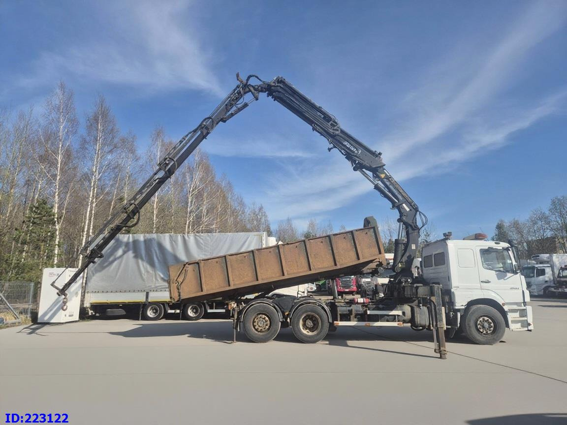 MERCEDES-BENZ Axor 2533 6x2 + Atlas 332.3E Crane - 덤프트럭 : 사진 5 MERCEDES-BENZ Axor 2533 6x2 + Atlas 332.3E Crane - 덤프트럭 : 사진 5