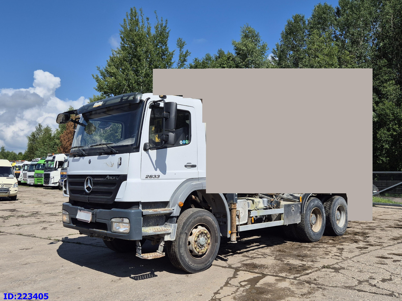 MERCEDES-BENZ Axor 2633 6x4 Full steel - 캡 새시 트럭 : 사진 1 MERCEDES-BENZ Axor 2633 6x4 Full steel - 캡 새시 트럭 : 사진 1
