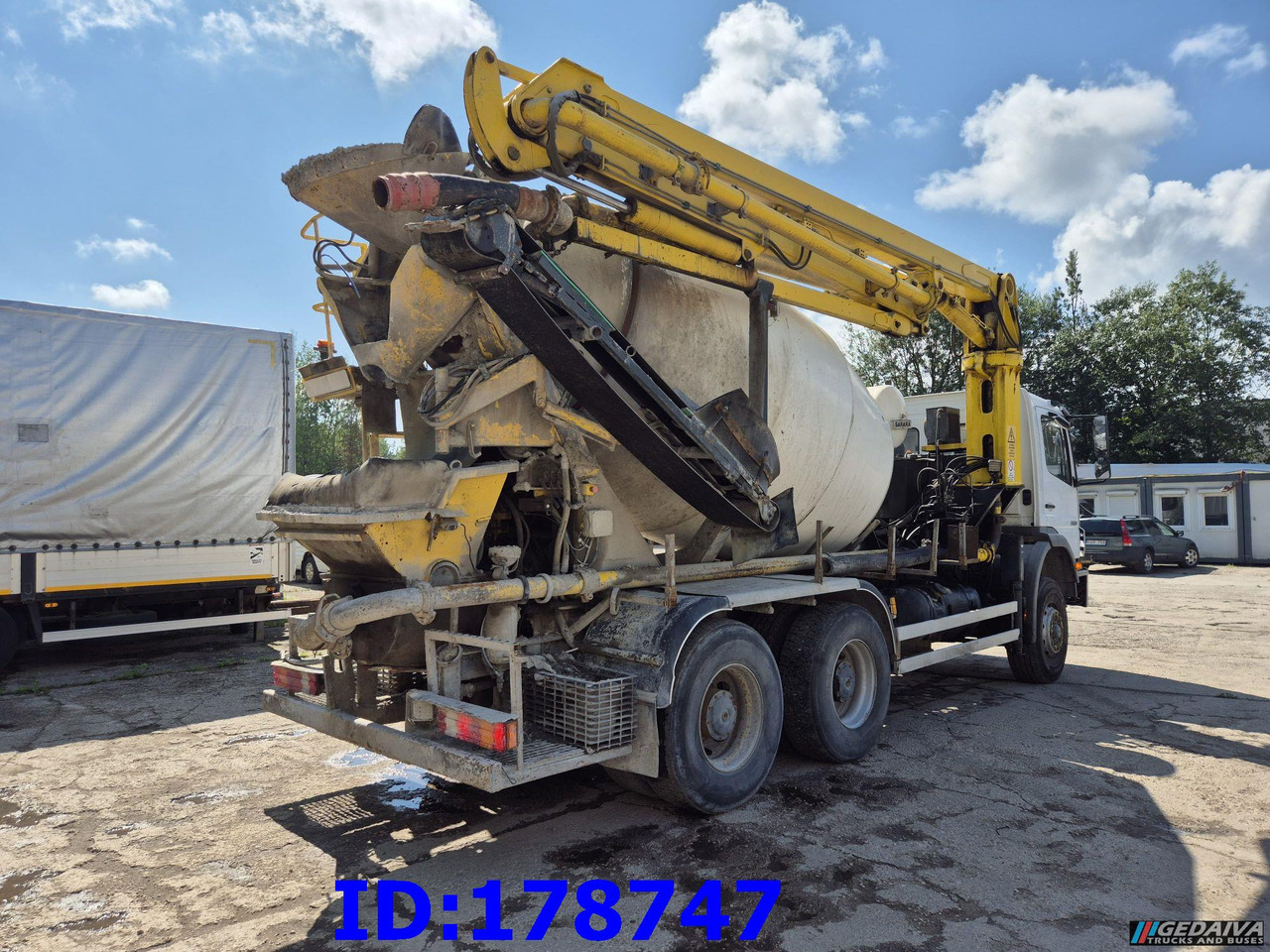 MERCEDES-BENZ Axor 2633 6x4 Schwing 750 - 콘크리트 펌프 트럭 : 사진 4 MERCEDES-BENZ Axor 2633 6x4 Schwing 750 - 콘크리트 펌프 트럭 : 사진 4