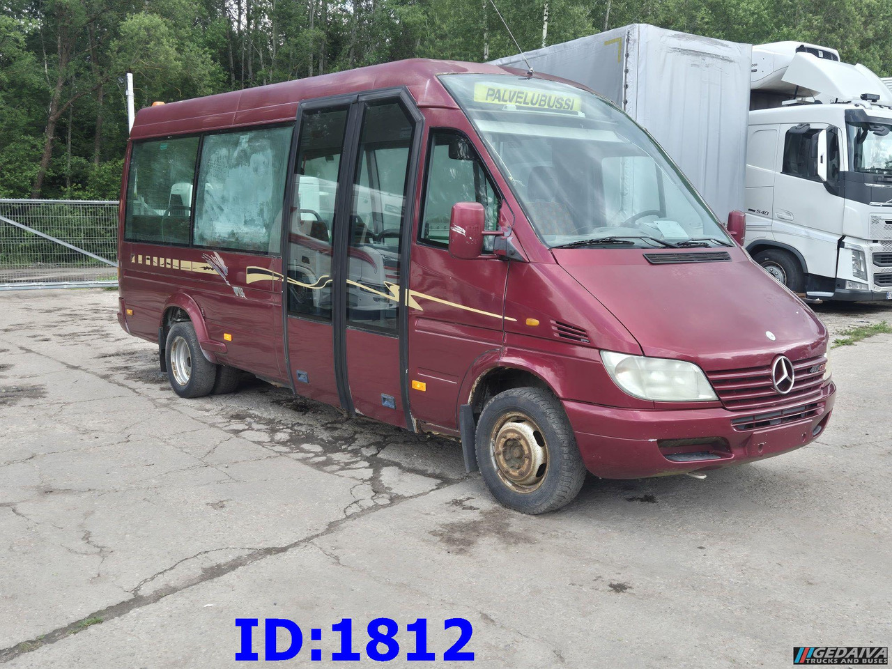 MERCEDES-BENZ Sprinter 413 - 17 Place - 소형 버스, 승합차 : 사진 1 MERCEDES-BENZ Sprinter 413 - 17 Place - 소형 버스, 승합차 : 사진 1