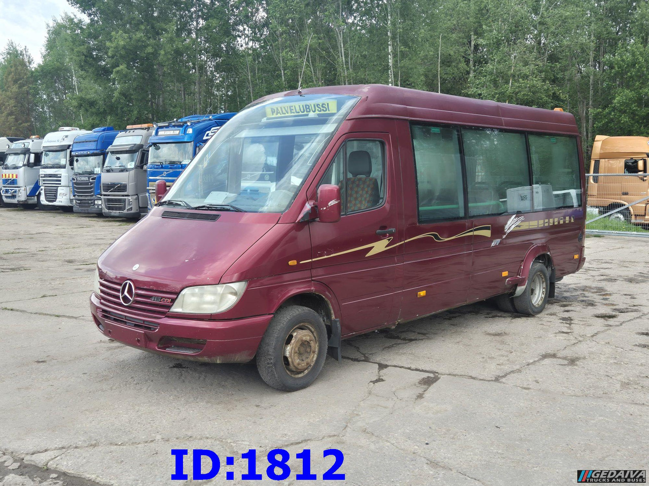 MERCEDES-BENZ Sprinter 413 - 17 Place - 소형 버스, 승합차 : 사진 4 MERCEDES-BENZ Sprinter 413 - 17 Place - 소형 버스, 승합차 : 사진 4