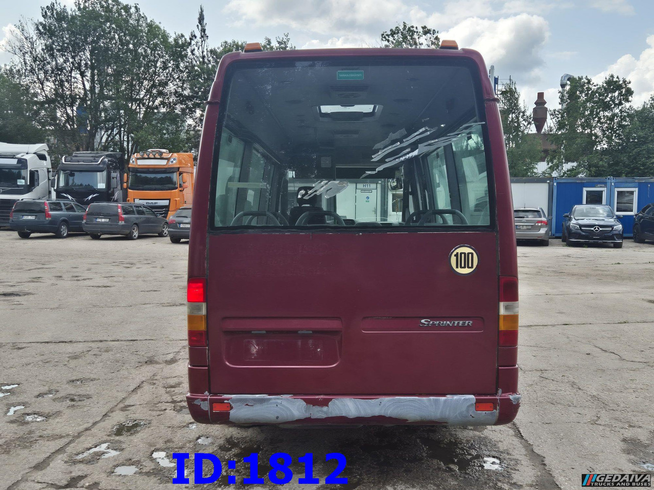 MERCEDES-BENZ Sprinter 413 - 17 Place - 소형 버스, 승합차 : 사진 5 MERCEDES-BENZ Sprinter 413 - 17 Place - 소형 버스, 승합차 : 사진 5
