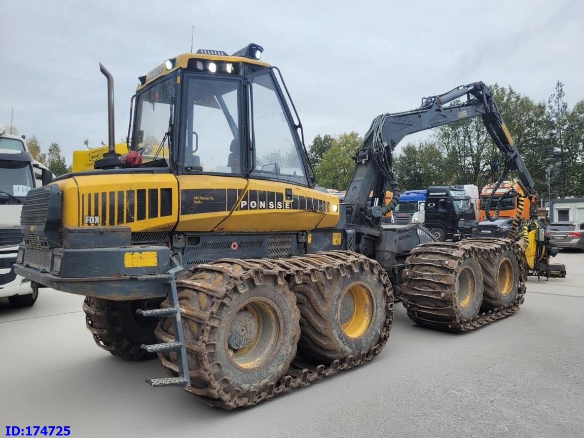 PONSSE FOX 8W - 산림용 수확기 : 사진 5 PONSSE FOX 8W - 산림용 수확기 : 사진 5