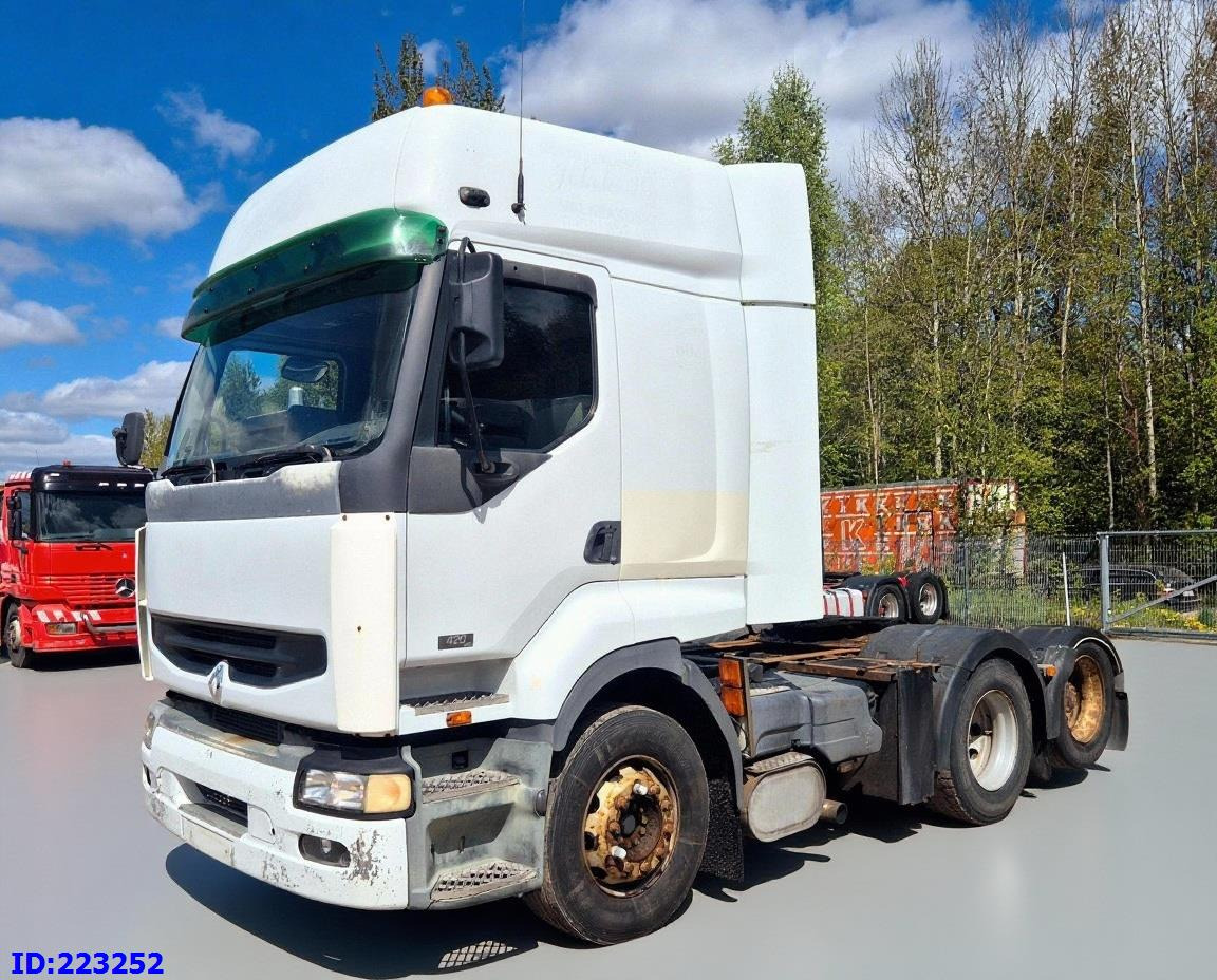 RENAULT Premium 420 6x2 Manual - 트랙터 유닛 : 사진 1 RENAULT Premium 420 6x2 Manual - 트랙터 유닛 : 사진 1