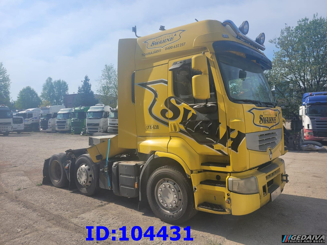 RENAULT Premium 450 6x2 Manual (No gearbox) - 트랙터 유닛 : 사진 1 RENAULT Premium 450 6x2 Manual (No gearbox) - 트랙터 유닛 : 사진 1