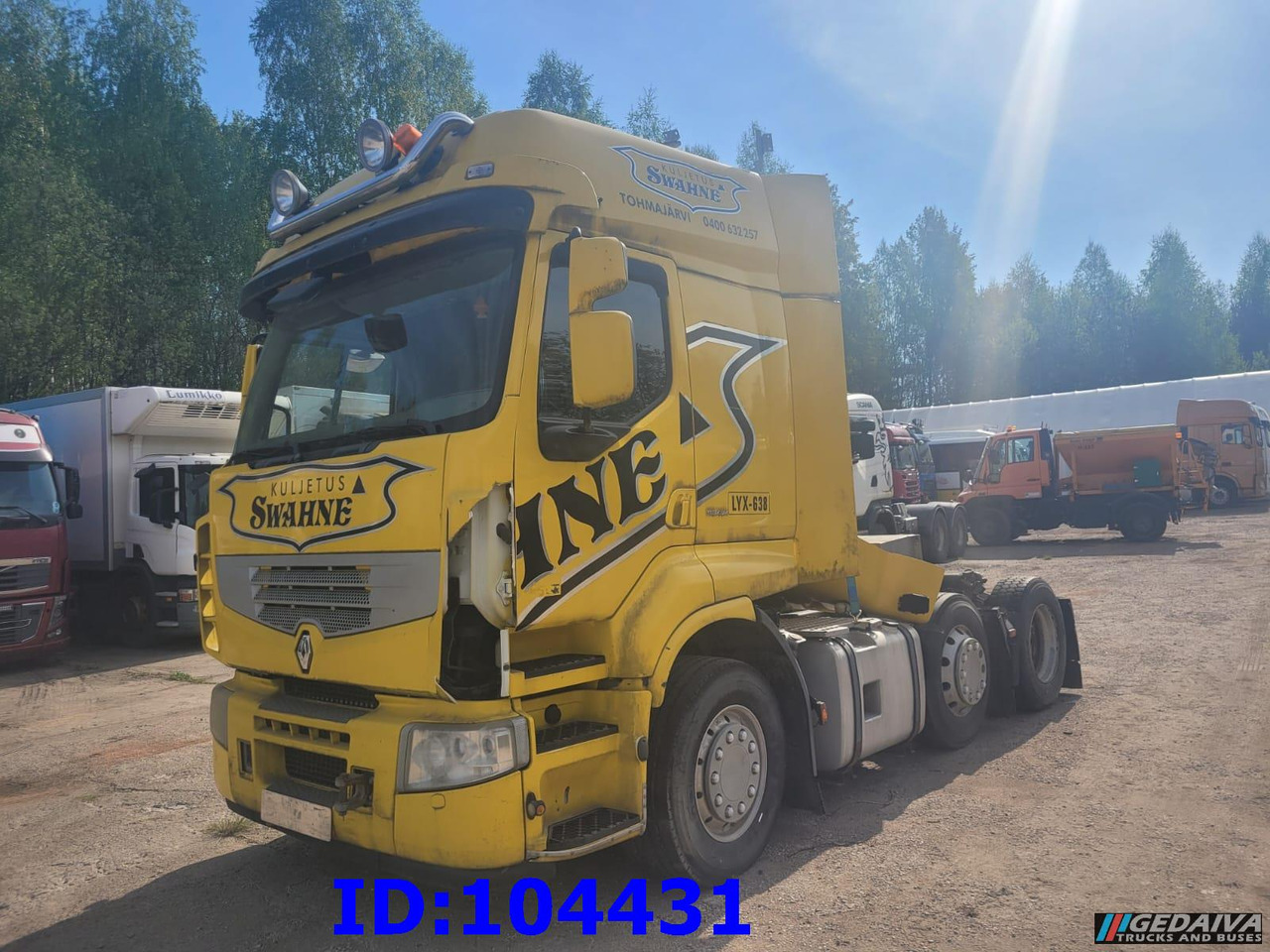 RENAULT Premium 450 6x2 Manual (No gearbox) - 트랙터 유닛 : 사진 4 RENAULT Premium 450 6x2 Manual (No gearbox) - 트랙터 유닛 : 사진 4