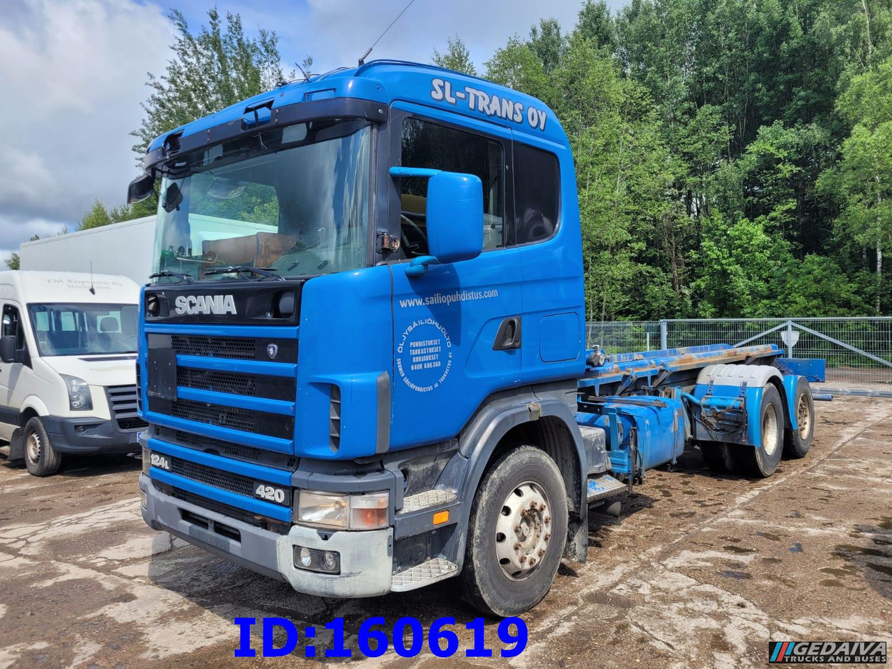 SCANIA 124 420 6x2 Manual Retarder - 캡 새시 트럭 : 사진 1 SCANIA 124 420 6x2 Manual Retarder - 캡 새시 트럭 : 사진 1