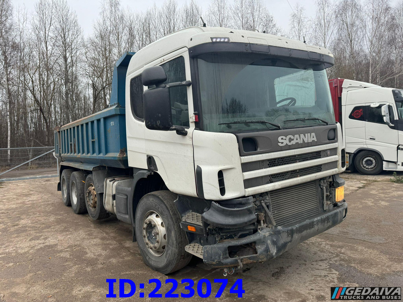 SCANIA 124 8x2 - Manual - Full steel - 덤프트럭 : 사진 4 SCANIA 124 8x2 - Manual - Full steel - 덤프트럭 : 사진 4