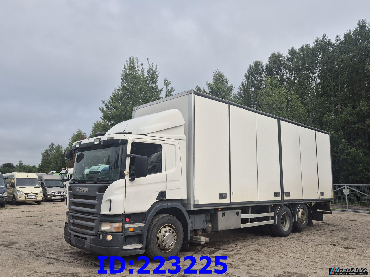 SCANIA P380 6x2 Open side box - 박스 트럭 : 사진 1 SCANIA P380 6x2 Open side box - 박스 트럭 : 사진 1