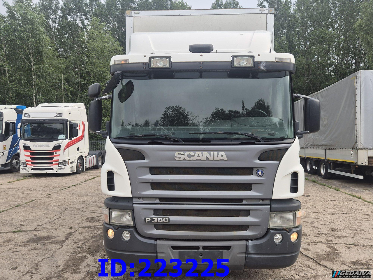 SCANIA P380 6x2 Open side box - 박스 트럭 : 사진 2 SCANIA P380 6x2 Open side box - 박스 트럭 : 사진 2