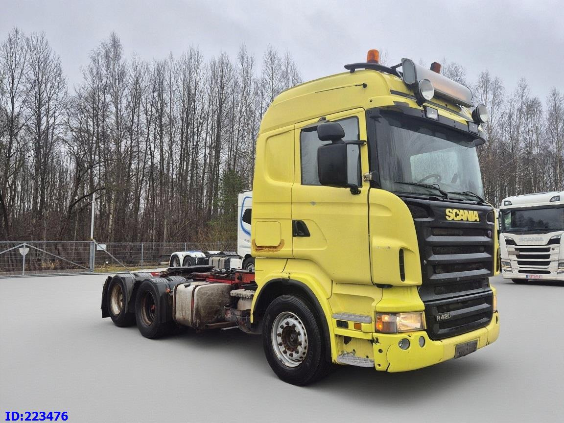 SCANIA R420 6x2 Manual 10 tires - 트랙터 유닛 : 사진 1 SCANIA R420 6x2 Manual 10 tires - 트랙터 유닛 : 사진 1