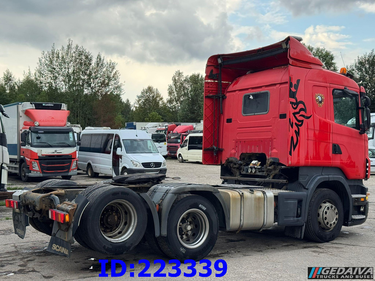SCANIA R420 MANUAL 6x2 - 트랙터 유닛 : 사진 4 SCANIA R420 MANUAL 6x2 - 트랙터 유닛 : 사진 4