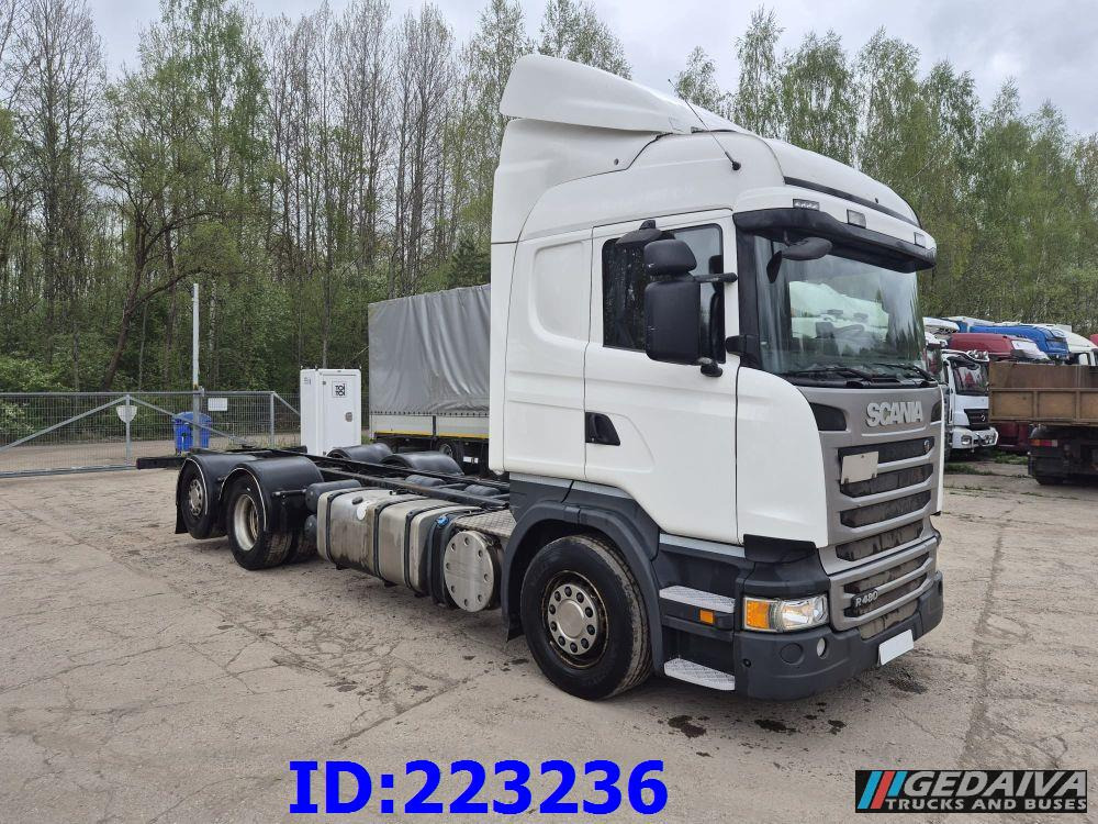 SCANIA R480 6X2 Steering axle - 캡 새시 트럭 : 사진 4 SCANIA R480 6X2 Steering axle - 캡 새시 트럭 : 사진 4