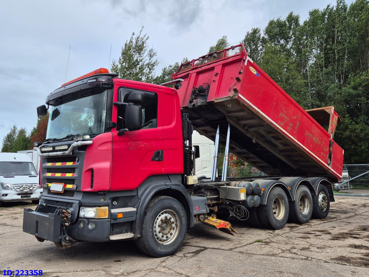 SCANIA R500 8x4 V8 - 덤프트럭 : 사진 1 SCANIA R500 8x4 V8 - 덤프트럭 : 사진 1