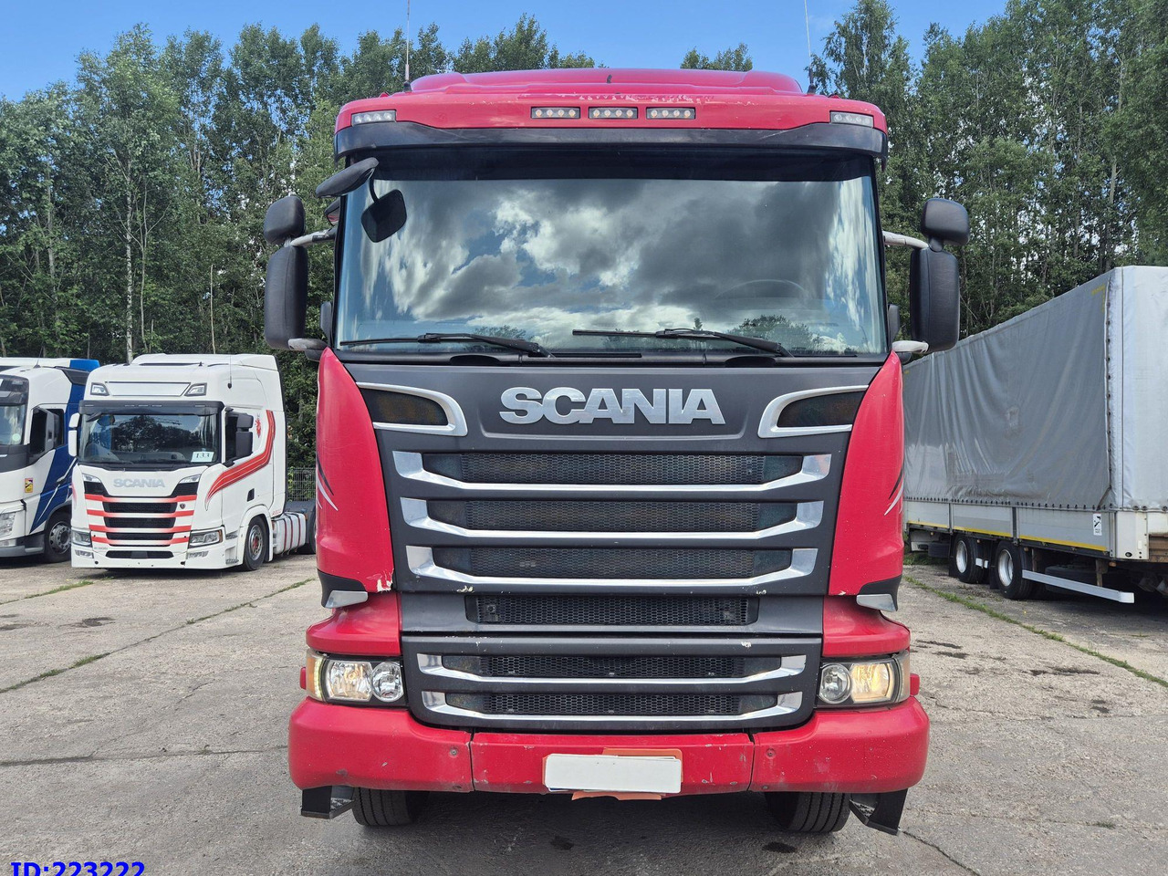 SCANIA R620 - 8x4 - Steering axle - 캡 새시 트럭 : 사진 2 SCANIA R620 - 8x4 - Steering axle - 캡 새시 트럭 : 사진 2