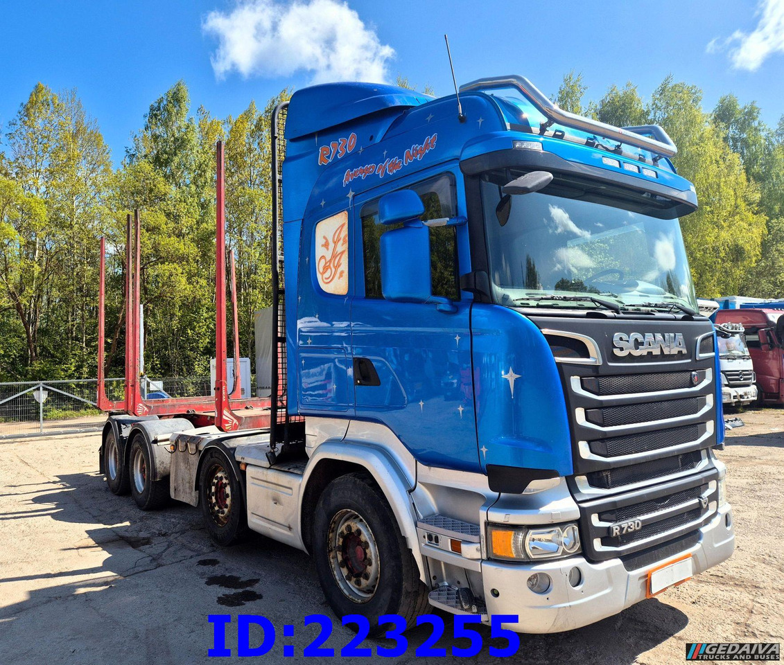 SCANIA R730 - 8x4 - Full Steel - 목재 트럭 : 사진 4 SCANIA R730 - 8x4 - Full Steel - 목재 트럭 : 사진 4
