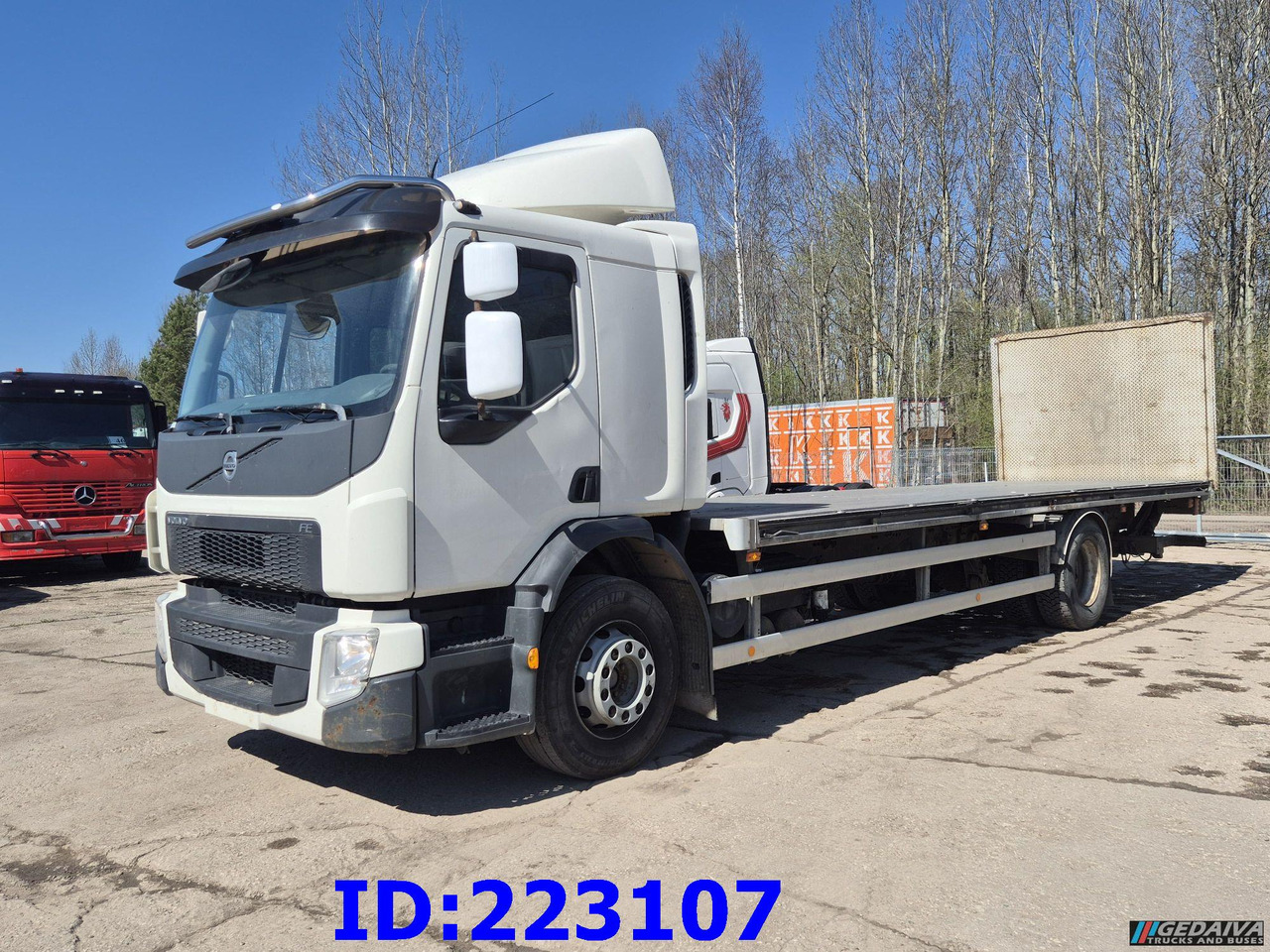 VOLVO FE 280HP 4X2 Euro6 - 드롭사이드/ 플랫베드 트럭 : 사진 1 VOLVO FE 280HP 4X2 Euro6 - 드롭사이드/ 플랫베드 트럭 : 사진 1