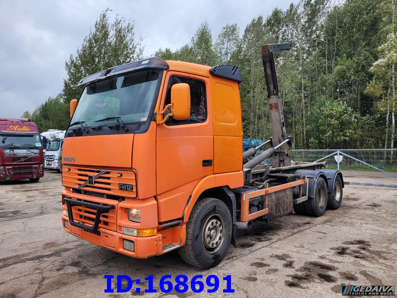 VOLVO FH12 380HP 6x2 10tyre Hook Tipper - 후크 리프트 트럭 : 사진 1 VOLVO FH12 380HP 6x2 10tyre Hook Tipper - 후크 리프트 트럭 : 사진 1