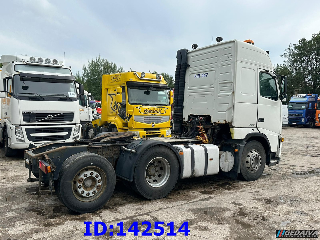 VOLVO FH12 420HP 6x2 Manual - 트랙터 유닛 : 사진 4 VOLVO FH12 420HP 6x2 Manual - 트랙터 유닛 : 사진 4