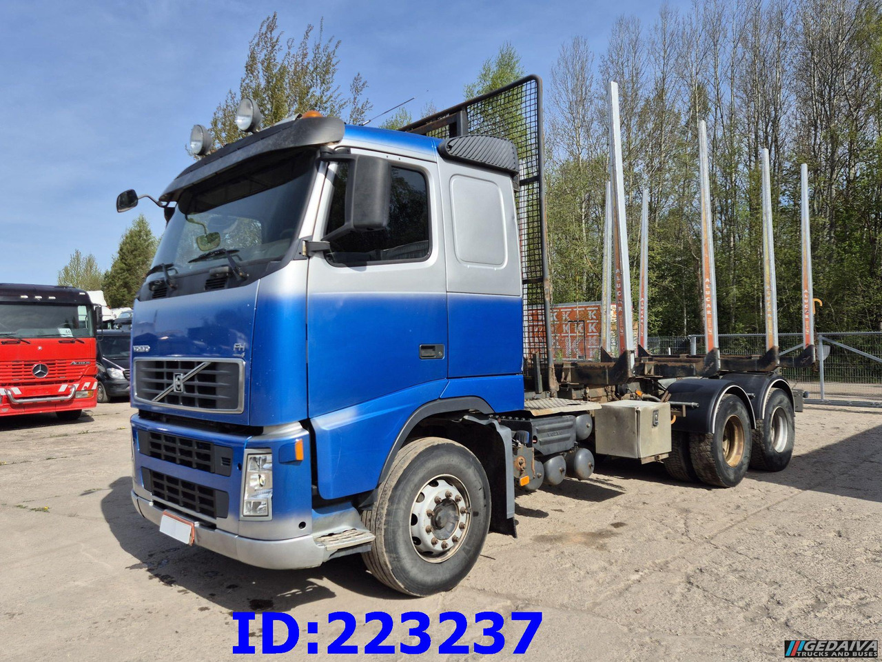 VOLVO FH13 480HP 6x4 - 목재 트럭 : 사진 1 VOLVO FH13 480HP 6x4 - 목재 트럭 : 사진 1