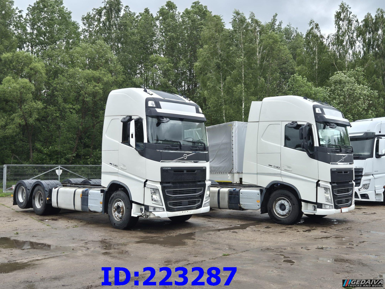 VOLVO FH13 540HP - 10 tyre (2pcs. available) - 캡 새시 트럭 : 사진 1 VOLVO FH13 540HP - 10 tyre (2pcs. available) - 캡 새시 트럭 : 사진 1