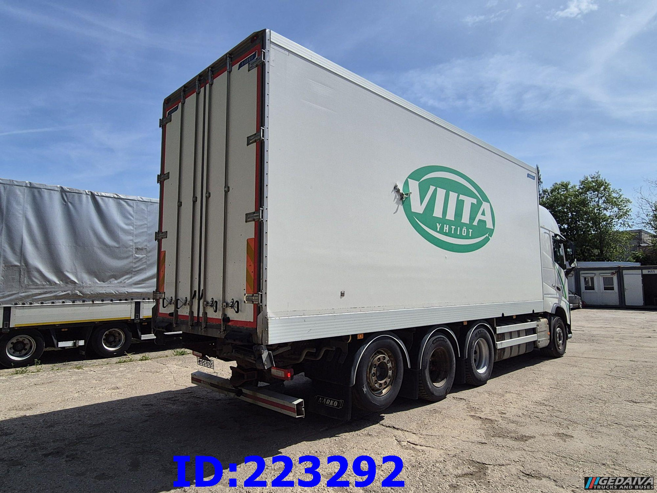 VOLVO FH13 540HP 8x4 Steering axle - 등온 트럭 : 사진 5 VOLVO FH13 540HP 8x4 Steering axle - 등온 트럭 : 사진 5