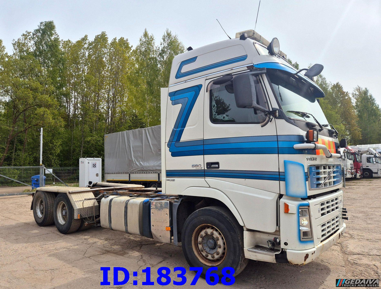 VOLVO FH16 580HP 6x4 BigAxles - 캡 새시 트럭 : 사진 4 VOLVO FH16 580HP 6x4 BigAxles - 캡 새시 트럭 : 사진 4