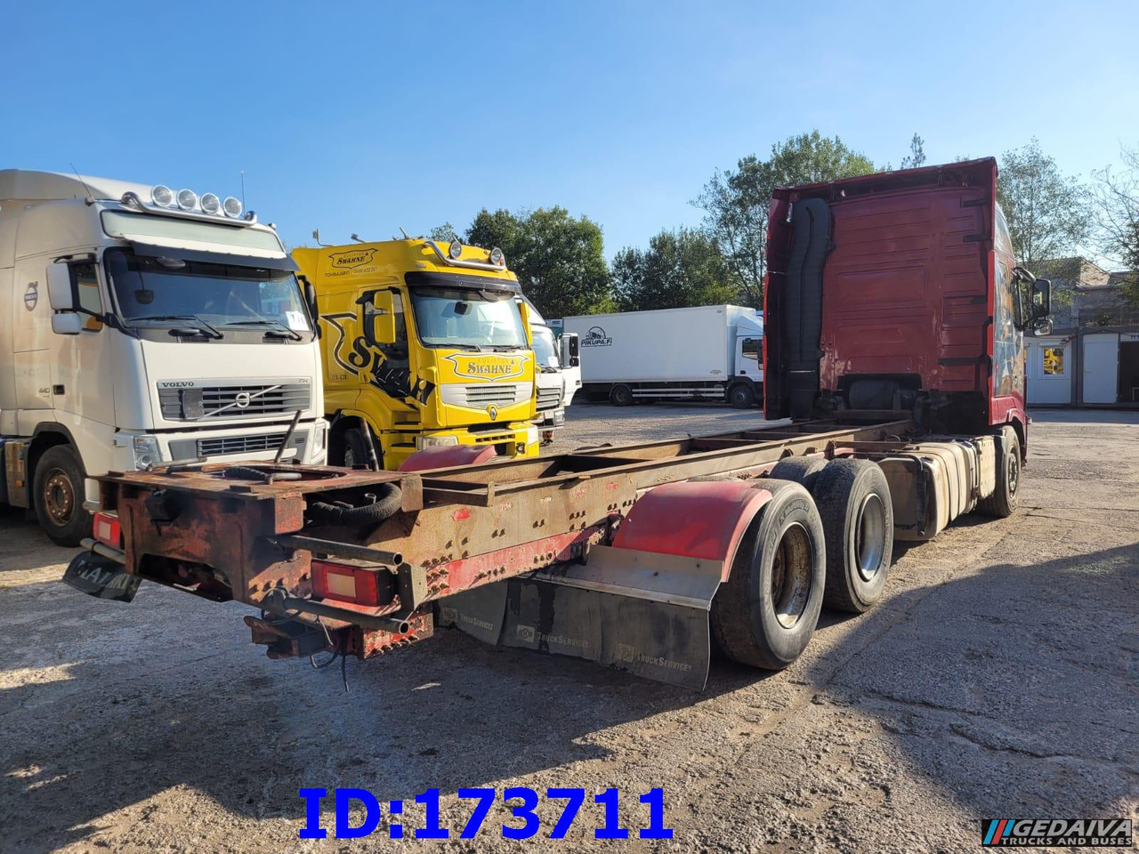 VOLVO FH16 700HP 6x4 Euro5 - 캡 새시 트럭 : 사진 5 VOLVO FH16 700HP 6x4 Euro5 - 캡 새시 트럭 : 사진 5
