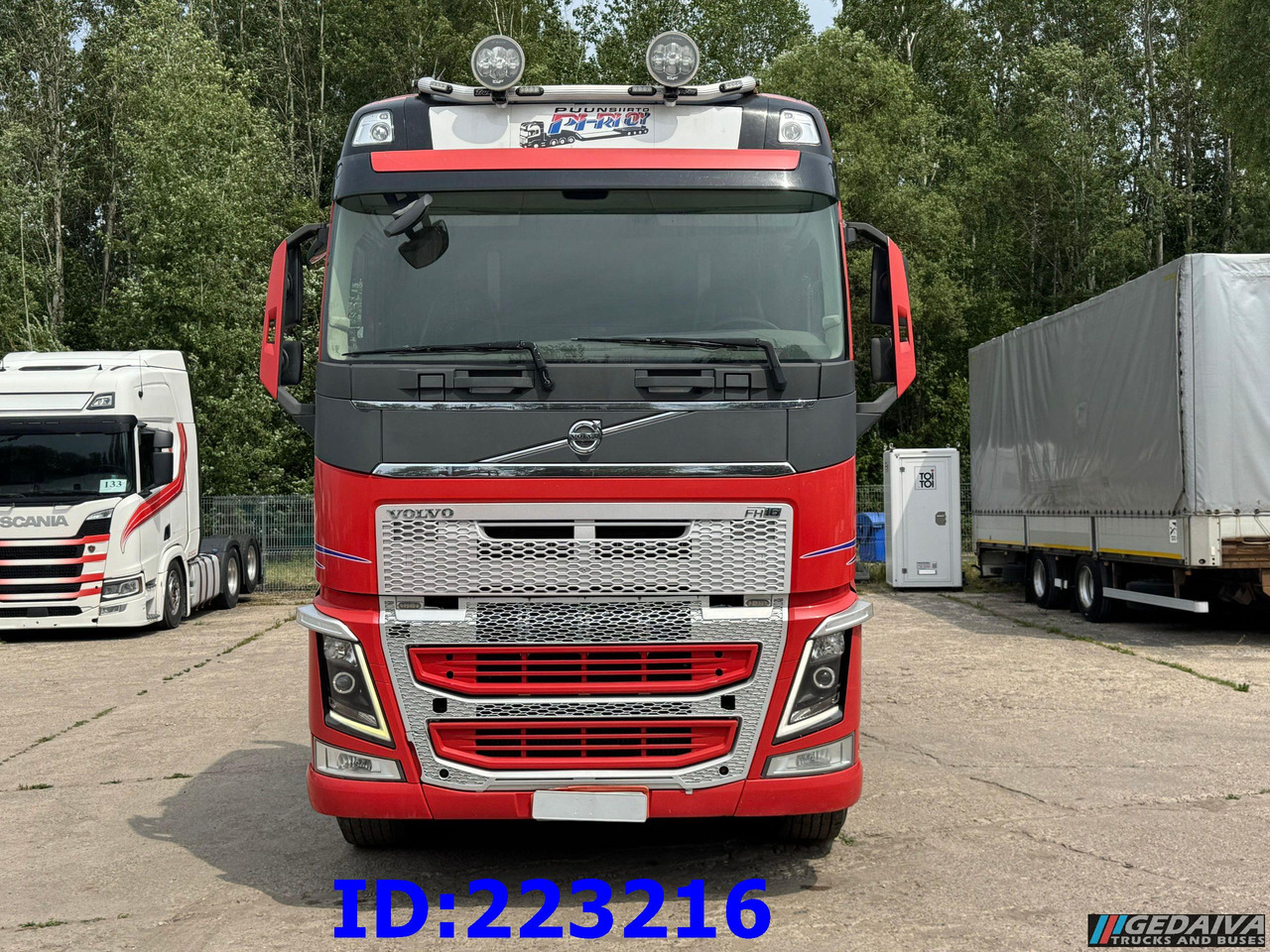 VOLVO FH16 700HP 8X4 Big axle - 캡 새시 트럭 : 사진 2 VOLVO FH16 700HP 8X4 Big axle - 캡 새시 트럭 : 사진 2