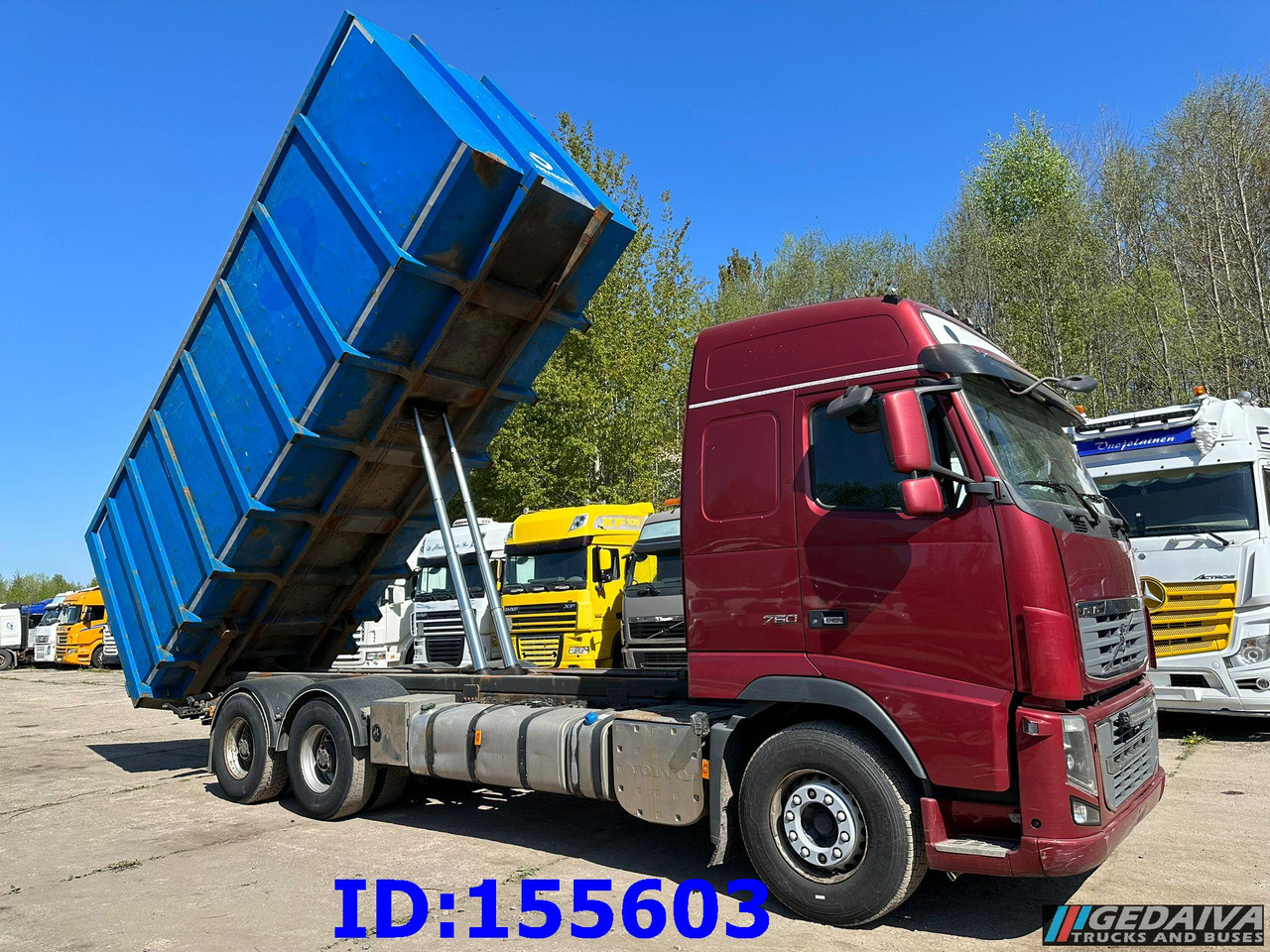 VOLVO FH16 750HP 6x4 Big Axles - 덤프트럭 : 사진 4 VOLVO FH16 750HP 6x4 Big Axles - 덤프트럭 : 사진 4