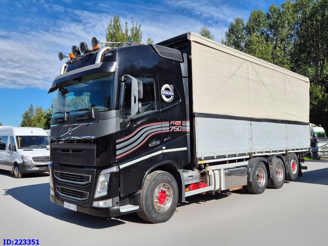 VOLVO FH16 750HP - 8x4-Steering axle - 커튼사이더 트럭 : 사진 1 VOLVO FH16 750HP - 8x4-Steering axle - 커튼사이더 트럭 : 사진 1