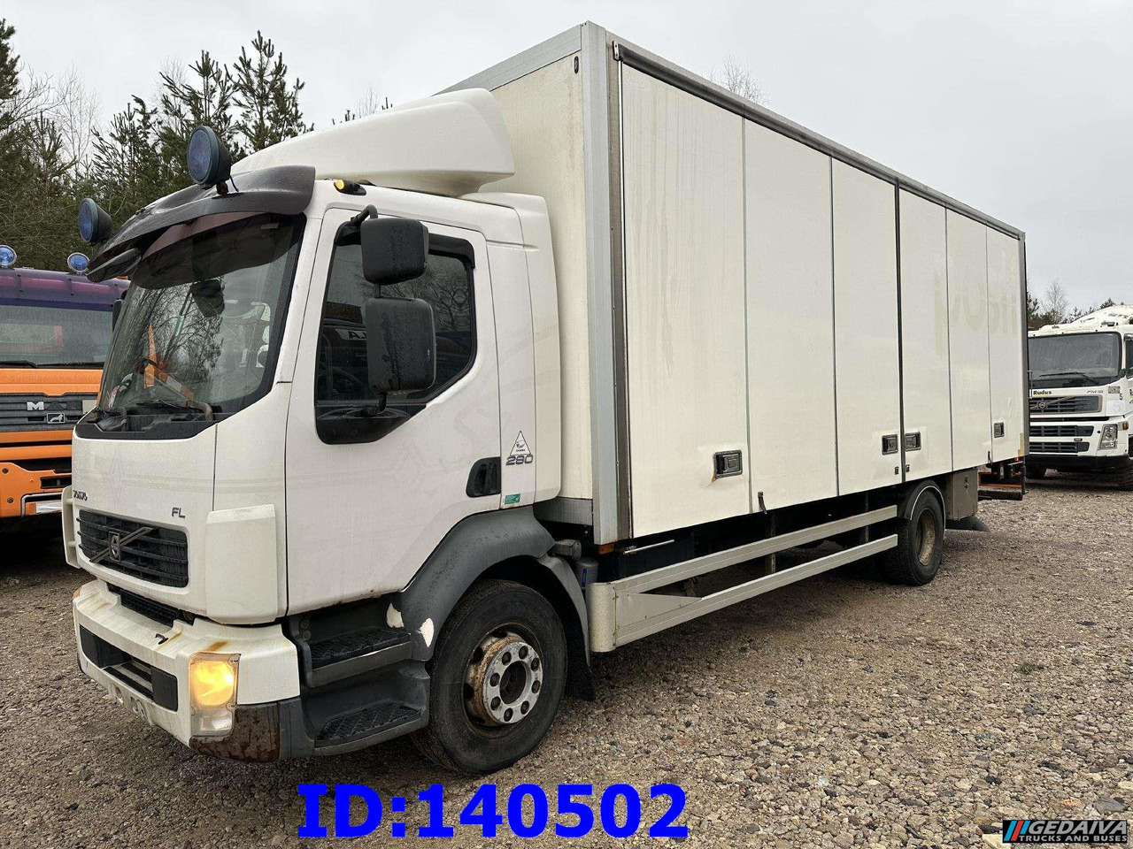 VOLVO FL 280 4x2 Manual Euro5 - 박스 트럭 : 사진 1 VOLVO FL 280 4x2 Manual Euro5 - 박스 트럭 : 사진 1