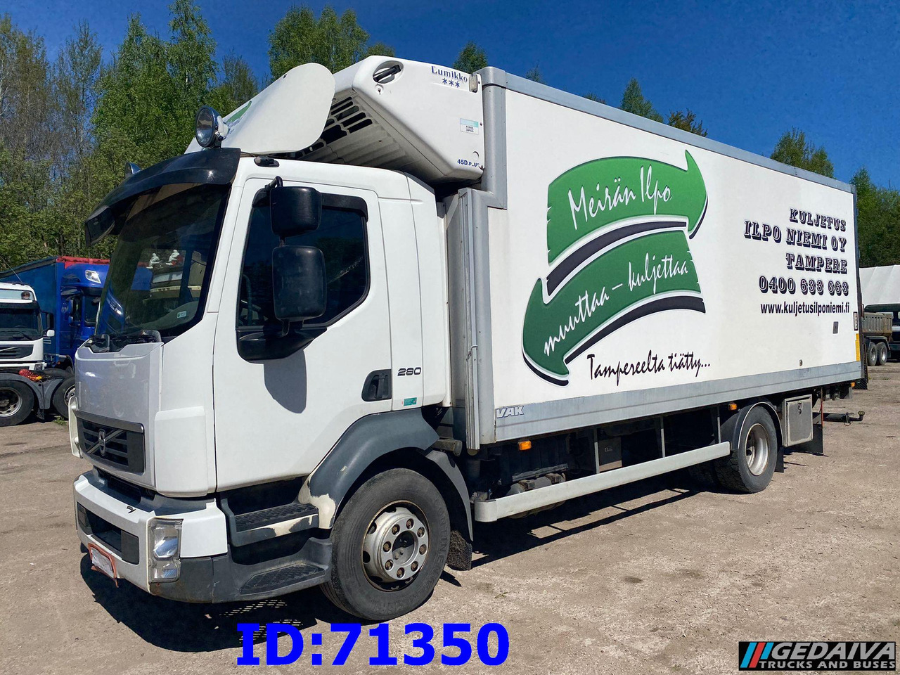 VOLVO FL 280 4x2 Refrigerator - 냉동탑차 : 사진 1 VOLVO FL 280 4x2 Refrigerator - 냉동탑차 : 사진 1