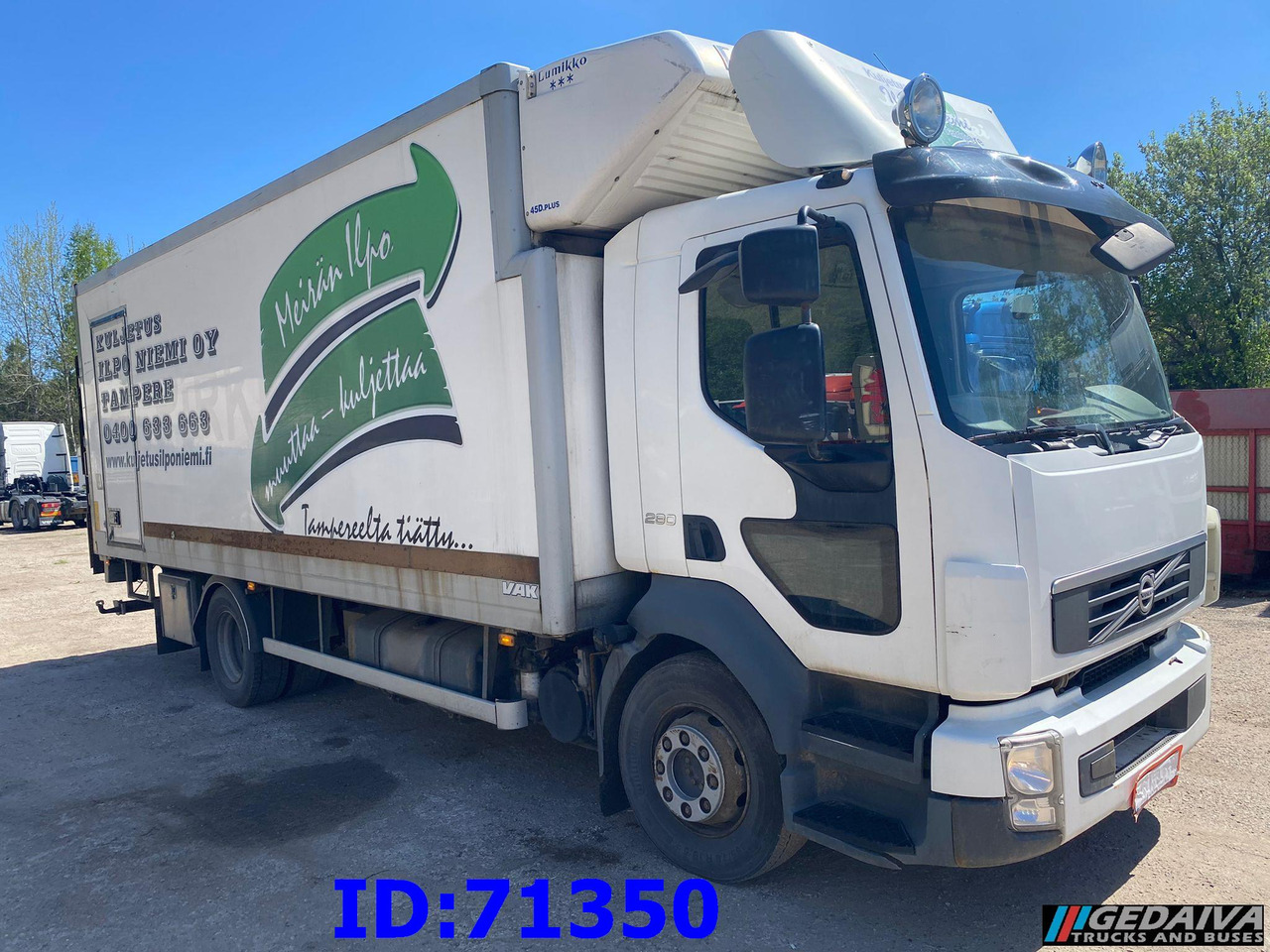 VOLVO FL 280 4x2 Refrigerator - 냉동탑차 : 사진 2 VOLVO FL 280 4x2 Refrigerator - 냉동탑차 : 사진 2