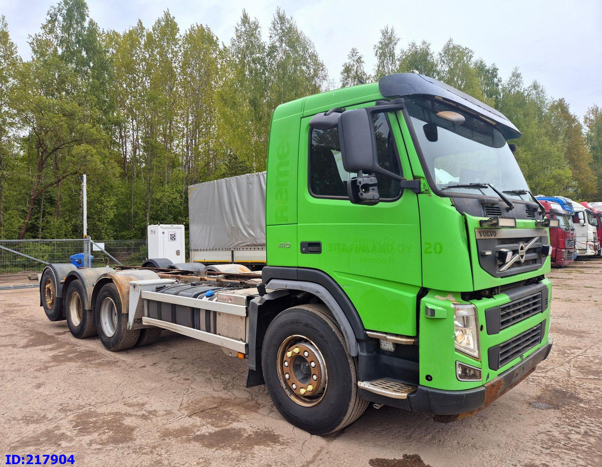 VOLVO FM 410HP 8x4 (Steering axle) - 캡 새시 트럭 : 사진 4 VOLVO FM 410HP 8x4 (Steering axle) - 캡 새시 트럭 : 사진 4