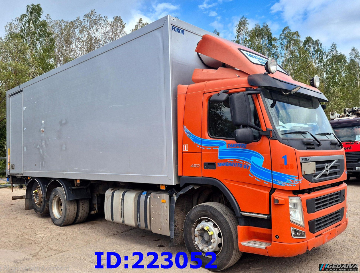 VOLVO FM11 450HP 6x2 Euro5 - 박스 트럭 : 사진 4 VOLVO FM11 450HP 6x2 Euro5 - 박스 트럭 : 사진 4