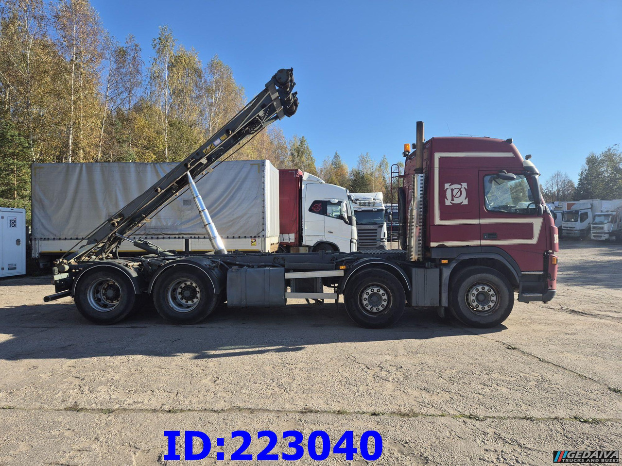 VOLVO FM12 420HP 8x2 - 케이블 시스템 트럭 : 사진 5 VOLVO FM12 420HP 8x2 - 케이블 시스템 트럭 : 사진 5