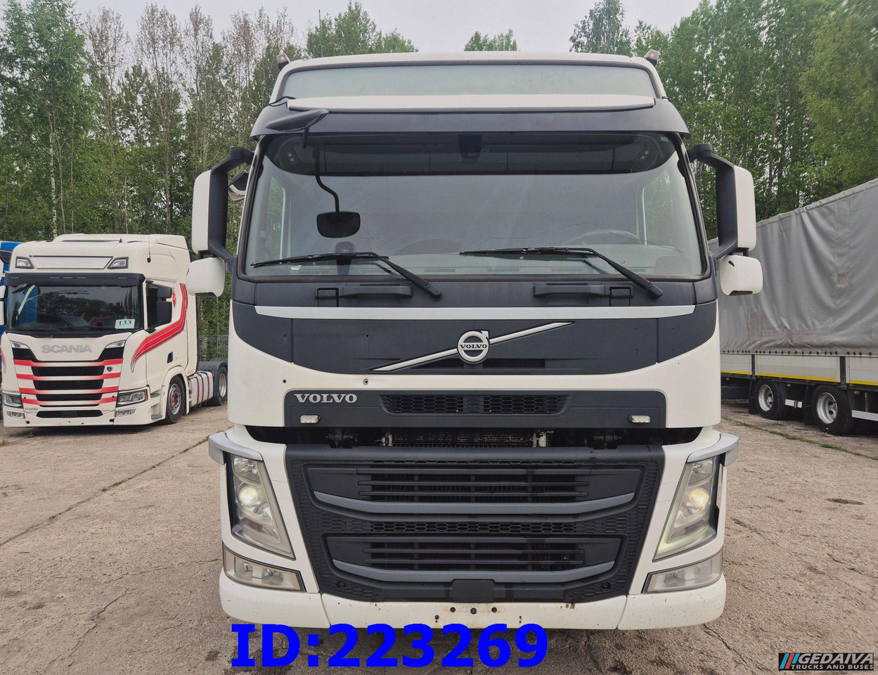 VOLVO FM13 500HP 8x2 (2 steering axels) - 캡 새시 트럭 : 사진 2 VOLVO FM13 500HP 8x2 (2 steering axels) - 캡 새시 트럭 : 사진 2