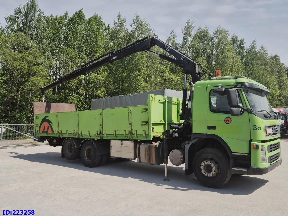 VOLVO FM9 300HP 6x2 + HIAB 144B -3 CL - 드롭사이드/ 플랫베드 트럭 : 사진 4 VOLVO FM9 300HP 6x2 + HIAB 144B -3 CL - 드롭사이드/ 플랫베드 트럭 : 사진 4