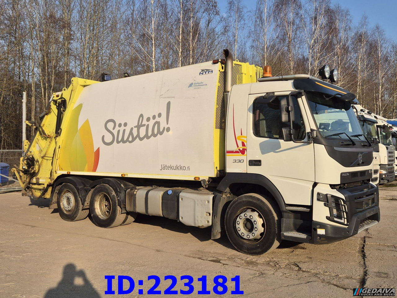 VOLVO FMX 11 330HP 6x2 (Steering axel) - Euro6 - 쓰레기차 : 사진 4 VOLVO FMX 11 330HP 6x2 (Steering axel) - Euro6 - 쓰레기차 : 사진 4